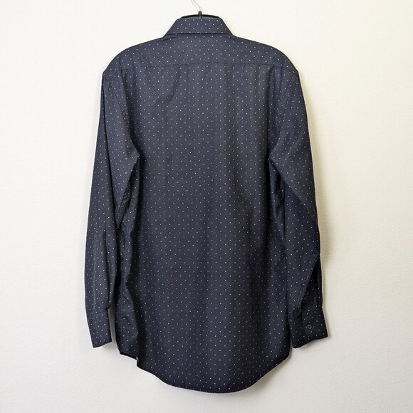 BLACK LABEL by RUFFINI Button Down Shirt Slim Fit Tag size M - Picture 12 of 13